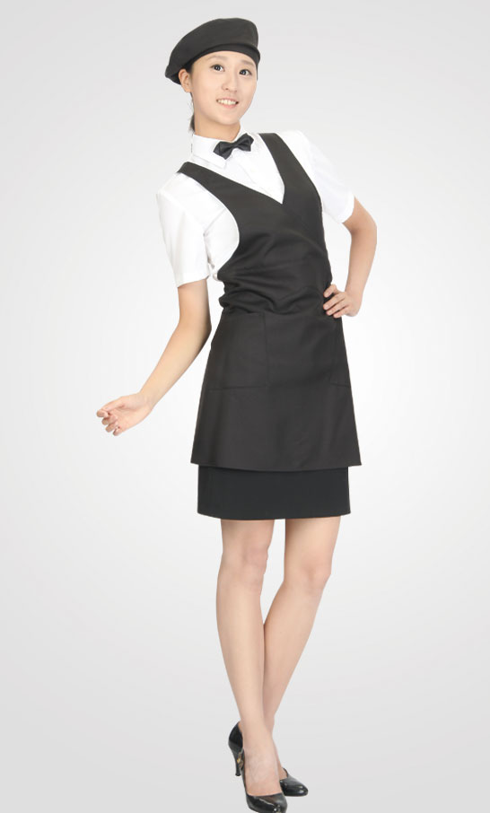 SAP-950 검정 조끼형 앞치마