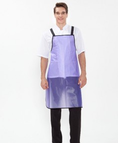 SAP-98 보라색 대/중 우레탄반투명 방수앞치마