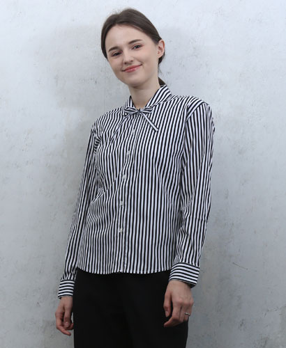 SB-112 검정줄지끈리본