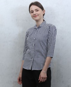 SB-116 곤색줄지끈리본 칠부