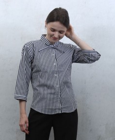 SB-117 검정줄지끈리본 칠부