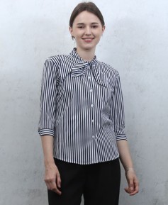 SB-122 곤색줄지리본 칠부