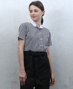 SB-127 검정줄지백색카라 반팔