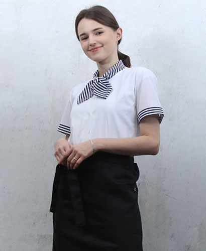 SB-135 백색곤리본소매