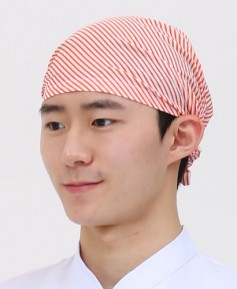 ◈ SC-102 117 오렌지줄지 꼬리두건 ◈