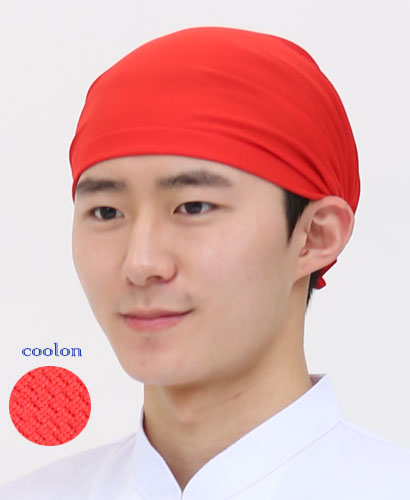 ♠ SC-114 적색 쿨론원단 두건 ♠