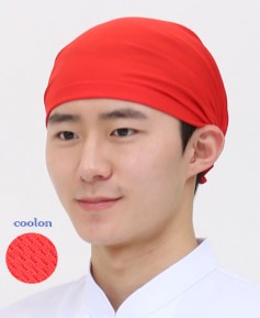 ♠ SC-114 적색 쿨론원단 두건 ♠