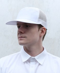 SC-136 백색 반망사 식품위생모자