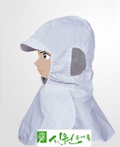 SC-142 챙 어깨덮힘모자