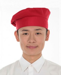 ◎ SC-632 적색 쿡모자 ◎ ㅡㅡㅡㅡㅡ ((남여공용))