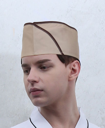 SC-939 베이지 커피띠 위망사모 ㅡ(남녀공용)