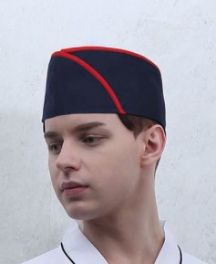 SC-941 곤색 적띠 위망사모 ㅡ(남녀공용)