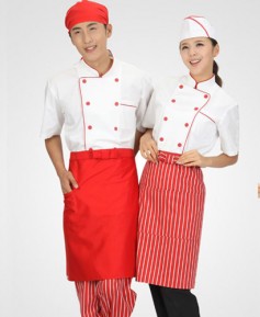 SCD-06 백색 적색 더블 반팔