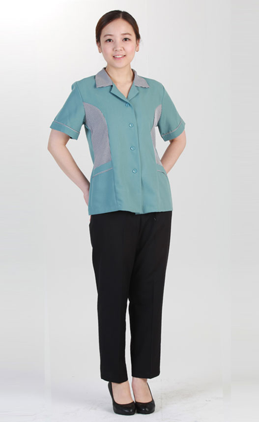 SCL-40 진회색 유니폼 반팔