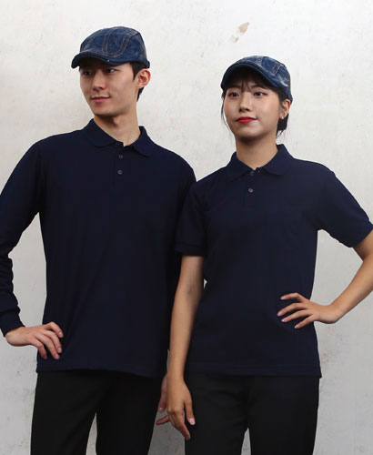 T-54 곤색 ((고급)) 폴로티셔츠 순면ㅡ(주머니없음)