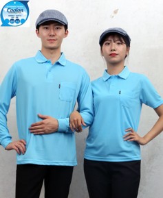 ▶ST-18 소라색기능성 베이직 단체복◀ㅡㅡㅡ(주머니있음)