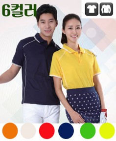 ▶ST-2 27 긴팔/반팔 기능성 파이핑 ◀ㅡㅡ(6가지 컬러)