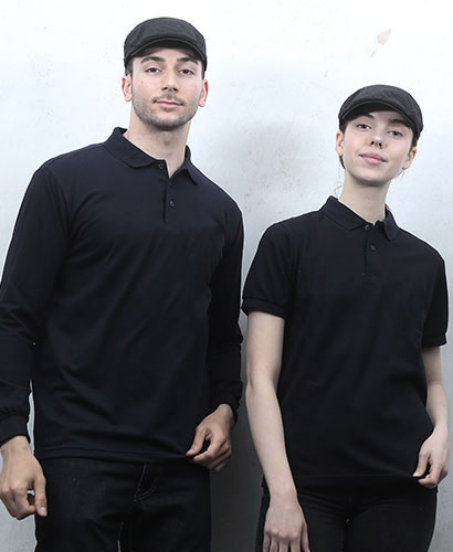 ▶ ST2-56  검정 폴로티셔츠ㅡㅡㅡㅡㅡ(주머니없음)