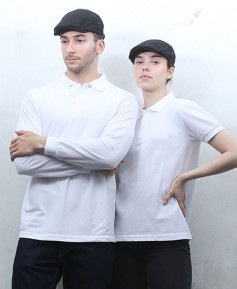 ▶ ST2-56 백색 폴로티셔츠ㅡㅡㅡㅡㅡ(주머니없음)
