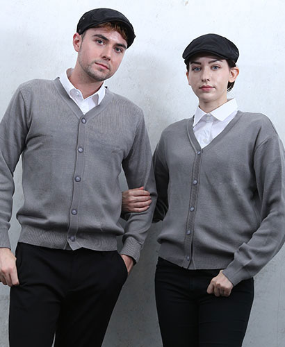 SG-90 회색 무지 가디건 (남성/여성)