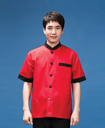 SHA-53 빨강검정포인트반팔