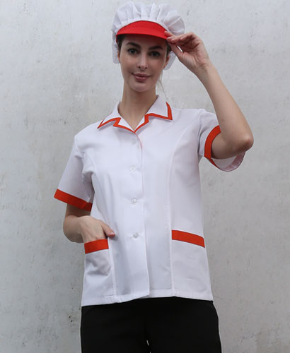 SHA-80 오렌지 카라포인트 반팔