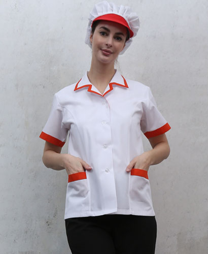 SHA-80 오렌지 카라포인트 반팔