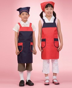 SK-11 배색앞치마