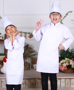 SK-20 백색 목걸이 앞치마