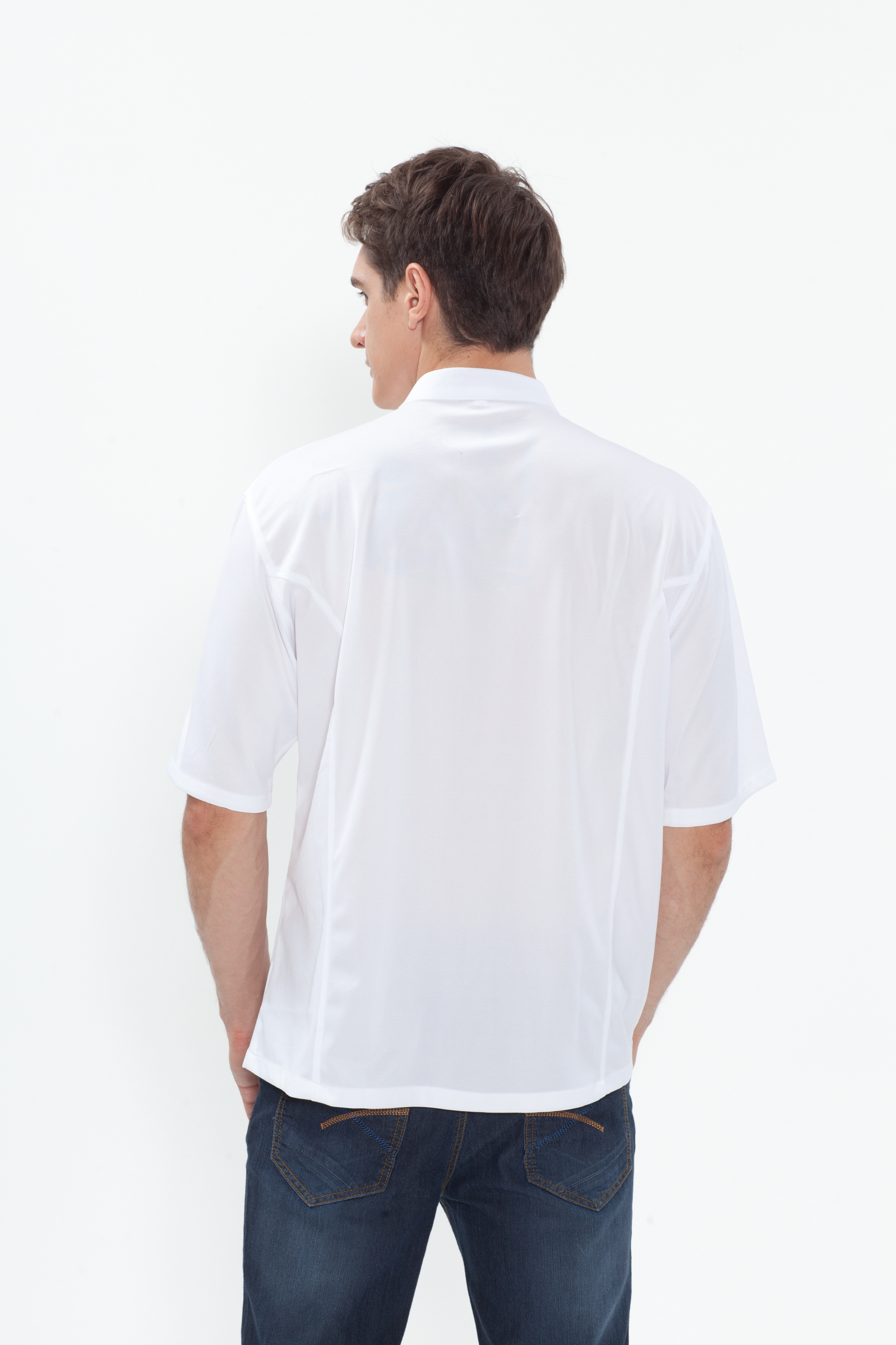 SKO-126 반팔 화이트 올 기능성쿡복