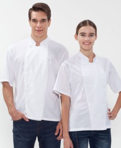 SKO-126 반팔 화이트 올 기능성쿡복