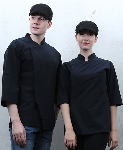 KO-200-1 칠부 블랙 매트 스넵버튼ㅡㅡㅡ★  생활방수 (기능성원단)