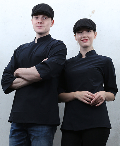 KO-200-1 칠부 블랙 매트 스넵버튼ㅡㅡㅡ★  생활방수 (기능성원단)