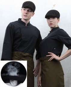 KO-200-1 칠부 블랙 매트 스넵버튼ㅡㅡㅡ★  생활방수 (기능성원단)