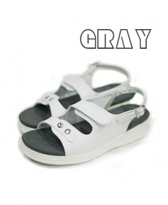 SK-12 고급 간호/영양사 샌들ㅡㅡㅡ화이트그레이 ◀