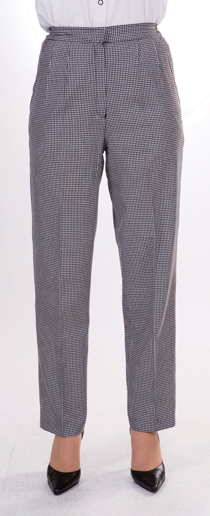 SP-17 여성 검정체크 바지