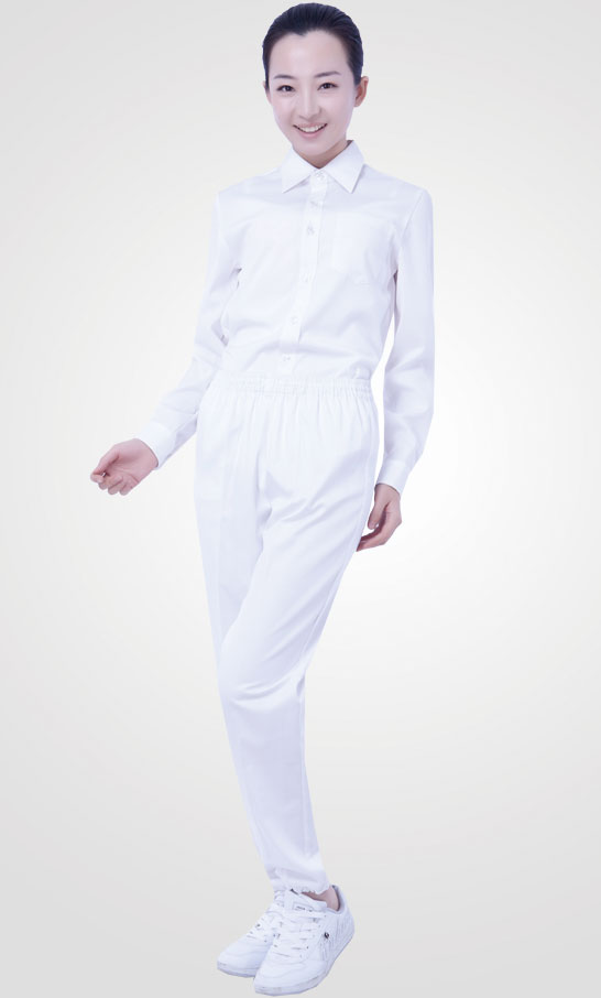 SP-23 20수 백색 상하고무줄 바지 ㅡㅡ(남여공용) 주머니없음