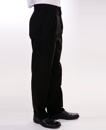 SP-5 남 검정 T/R 바지 허리벤트형