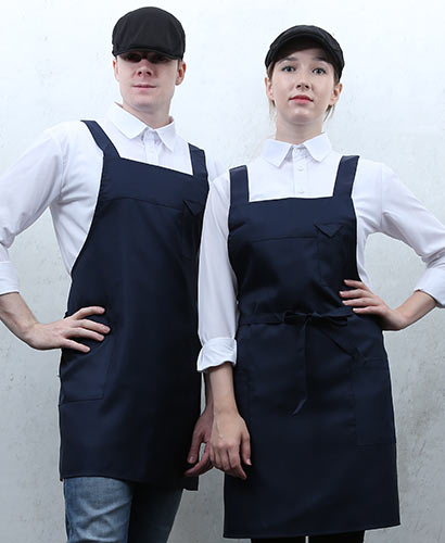 Q-2 네이비 앞치마