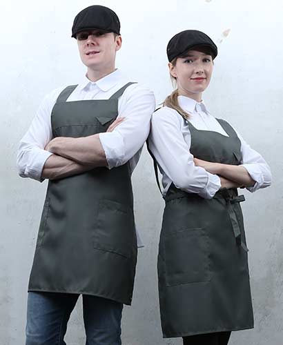 Q-4 카키 앞치마