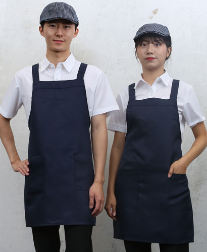 SSA-529 곤색 기본앞치마