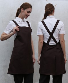 SSA-604 X형 커피 엉덩이가림 앞치마