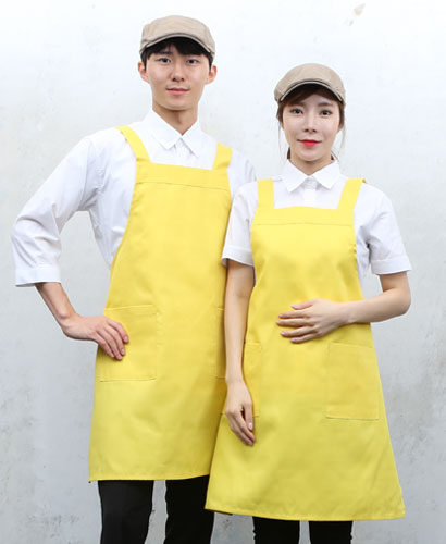 SAP-189 옐로우 H형 앞치마ㅡㅡㅡㅡ(넉넉한사이즈)