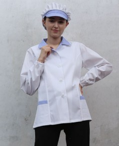 SHA-117 소라체크 쿨스판 위생복
