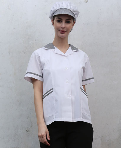 SHA-94 체크카라 반팔 ((검정체크))