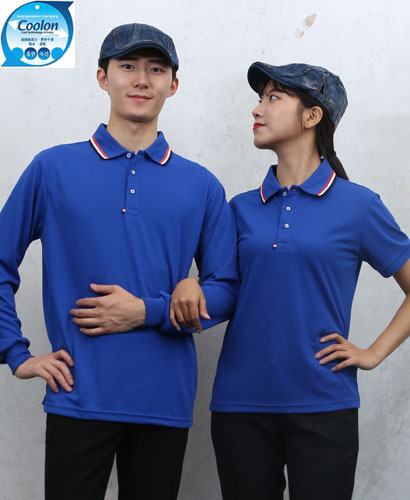 T-30 코발트 쿨론 3선 에리티셔츠ㅡㅡㅡ (주머니없음)