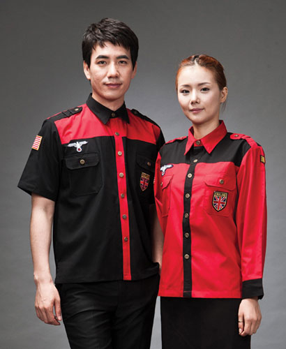 SWS-05 웨스턴 빨강검정배색