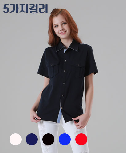 SY-629 반팔 쿨 남방 ★ 5가지 컬러