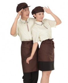 SY-701 연노랑 포인트 반팔셔츠