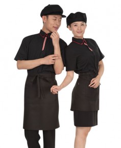 SY-702 검정 포인트 반팔셔츠